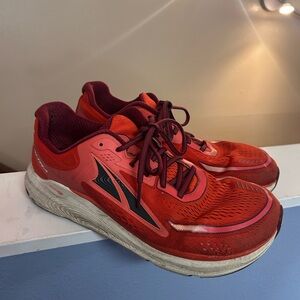 Altra Red and Black Men's Shoes